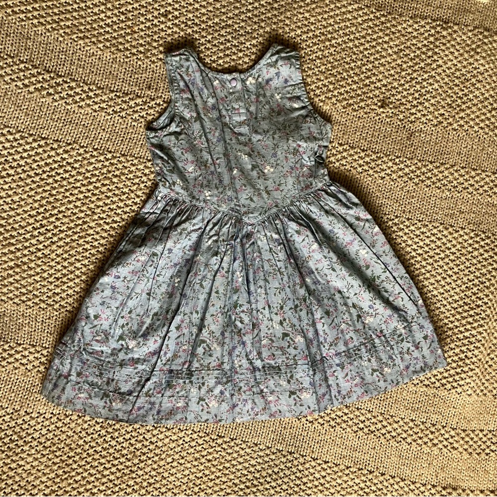 Rag Doll Vintage Girls Ruffle Dress Size M/5 068